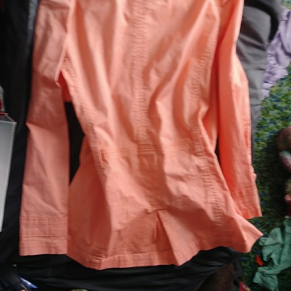Christopher&Banks beautiful coral Jacket - Picture 3 of 5